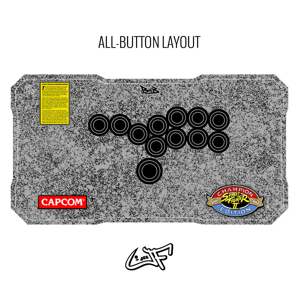 BNB Free Arcade Pack Custom Artwork: Champion Edition - Focus Attack