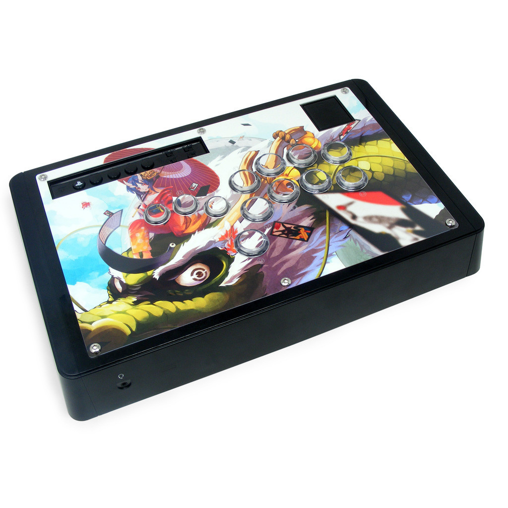 Blank Plexi Cover for Hori RAP N Shiokenstar Replacement Panel