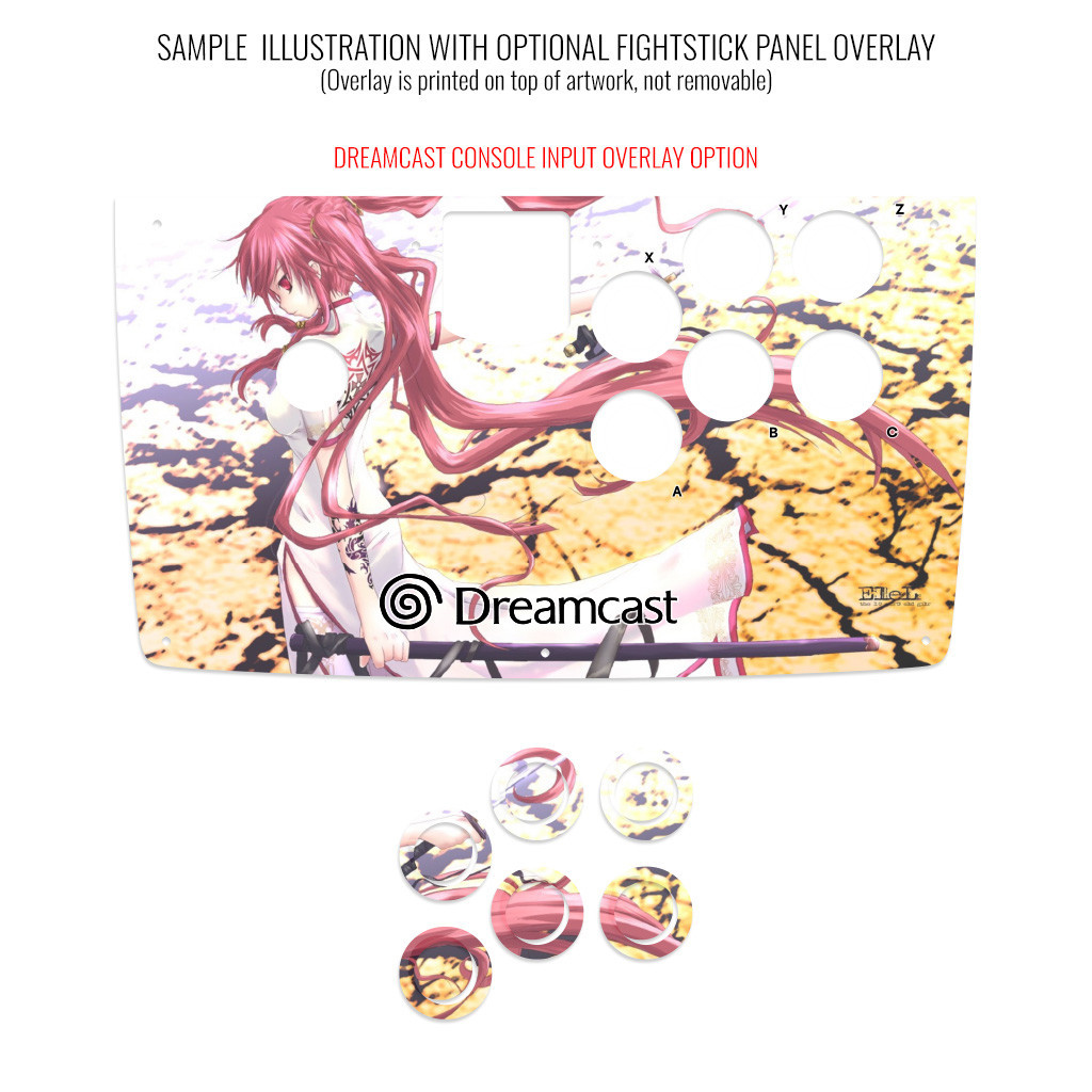 Artwork Print and Cut for Agetec HKT-7300 Replacement Panel