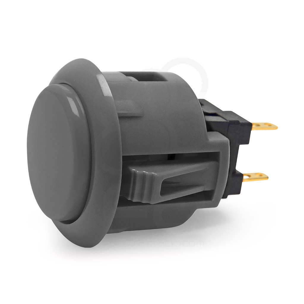 Sanwa OBSF 24mm Pushbutton Dark Hai - Focus Attack