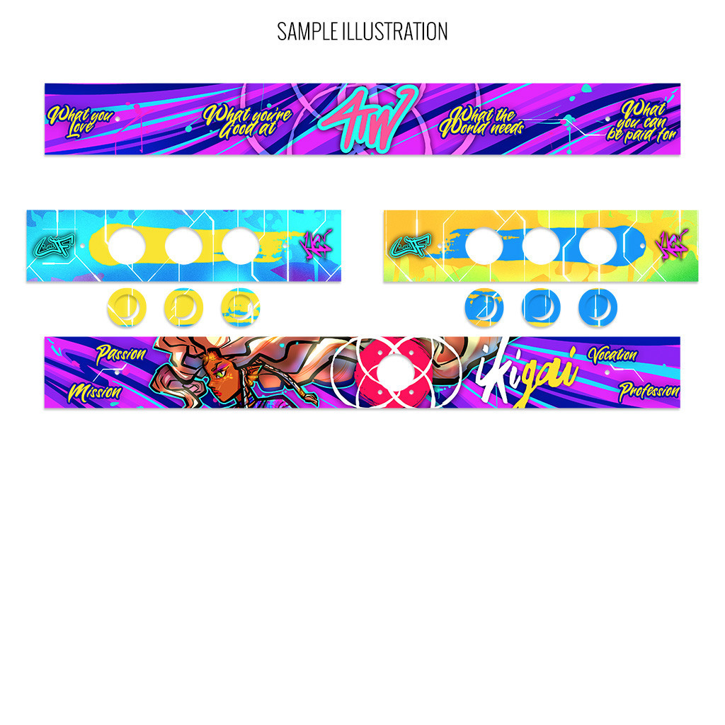 Artwork Print and Cut for Jonyfraze 4TW Sides - Focus Attack