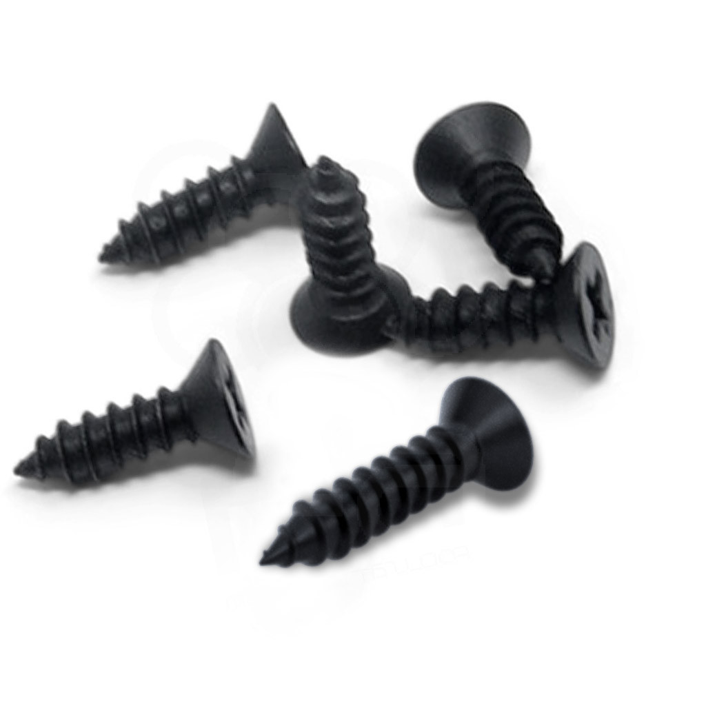 Set of 6 Bolts for Qanba Obsidian 2 Fightstick (Black) - Focus Attack