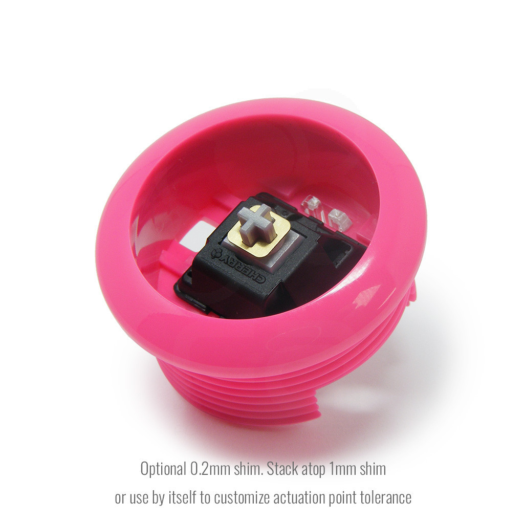 Seimitsu Alutimo MX 30mm Screwbutton Black - Focus Attack