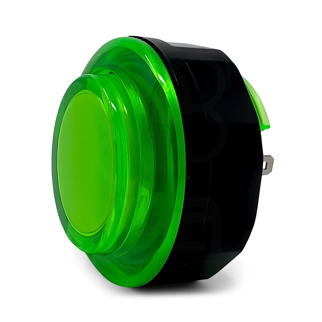 Seimitsu Alutimo MX 30mm Translucent Screwbutton Green - Focus Attack