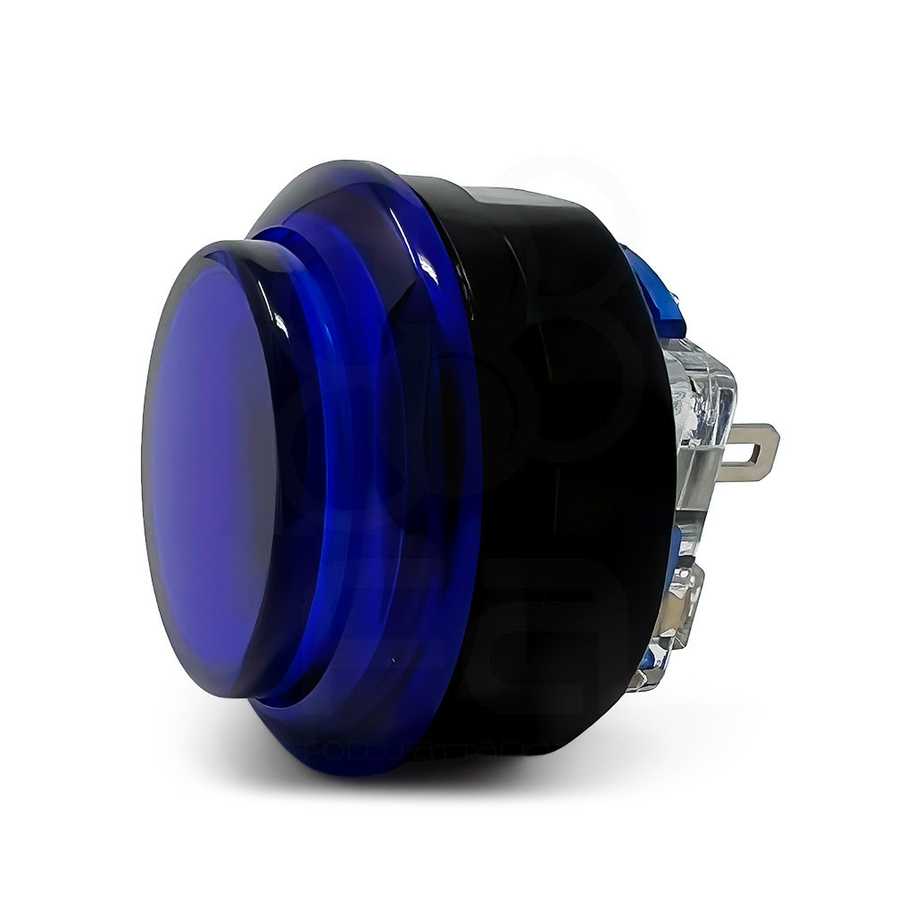 Seimitsu Alutimo MX 24mm Translucent Screwbutton Blue - Focus Attack