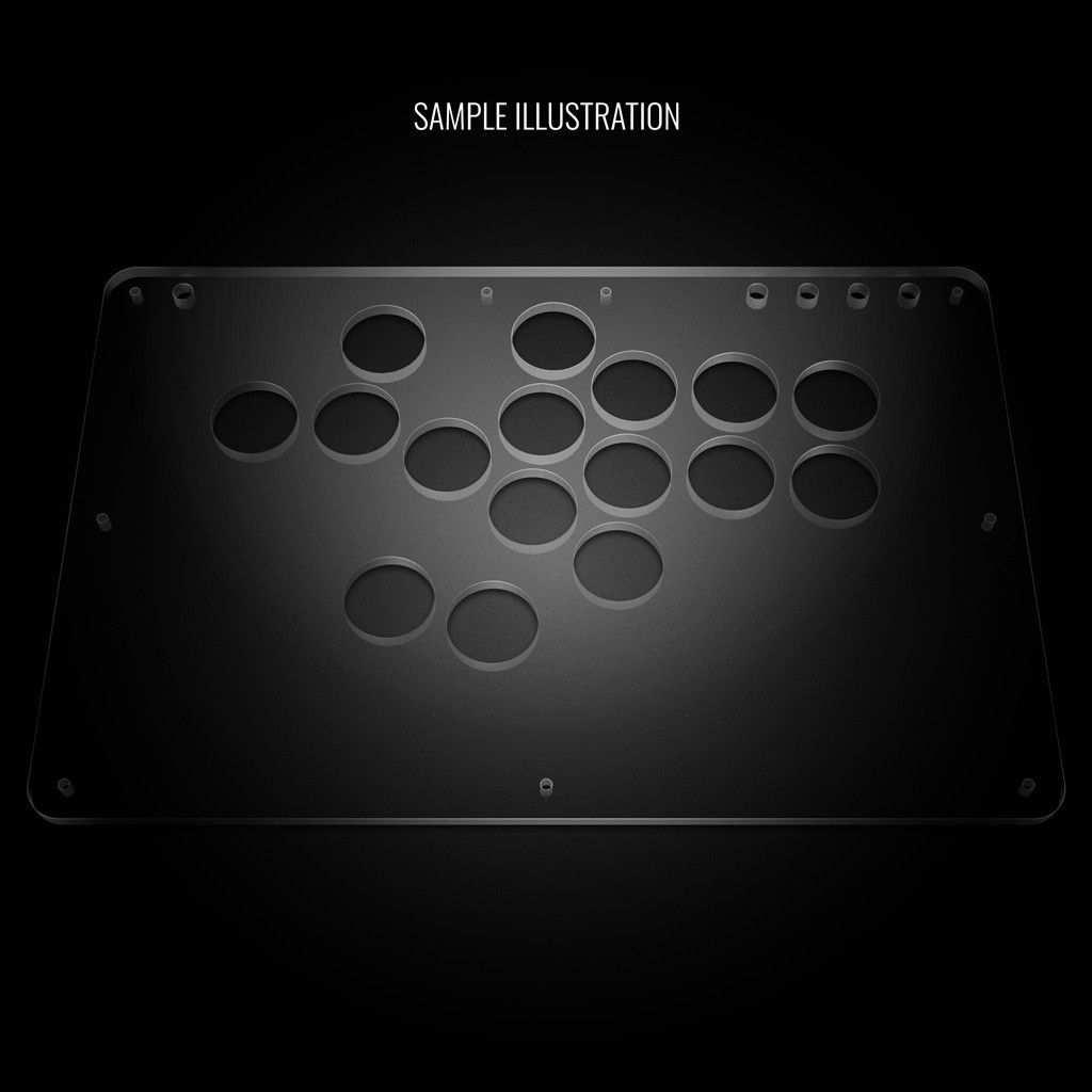 Blank Replacement Plexi Cover for Haute42 T16 - Focus Attack