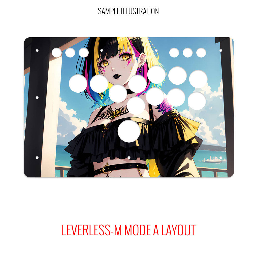 Artwork Print and Cut for Punk Workshop Leverless M (Minibox