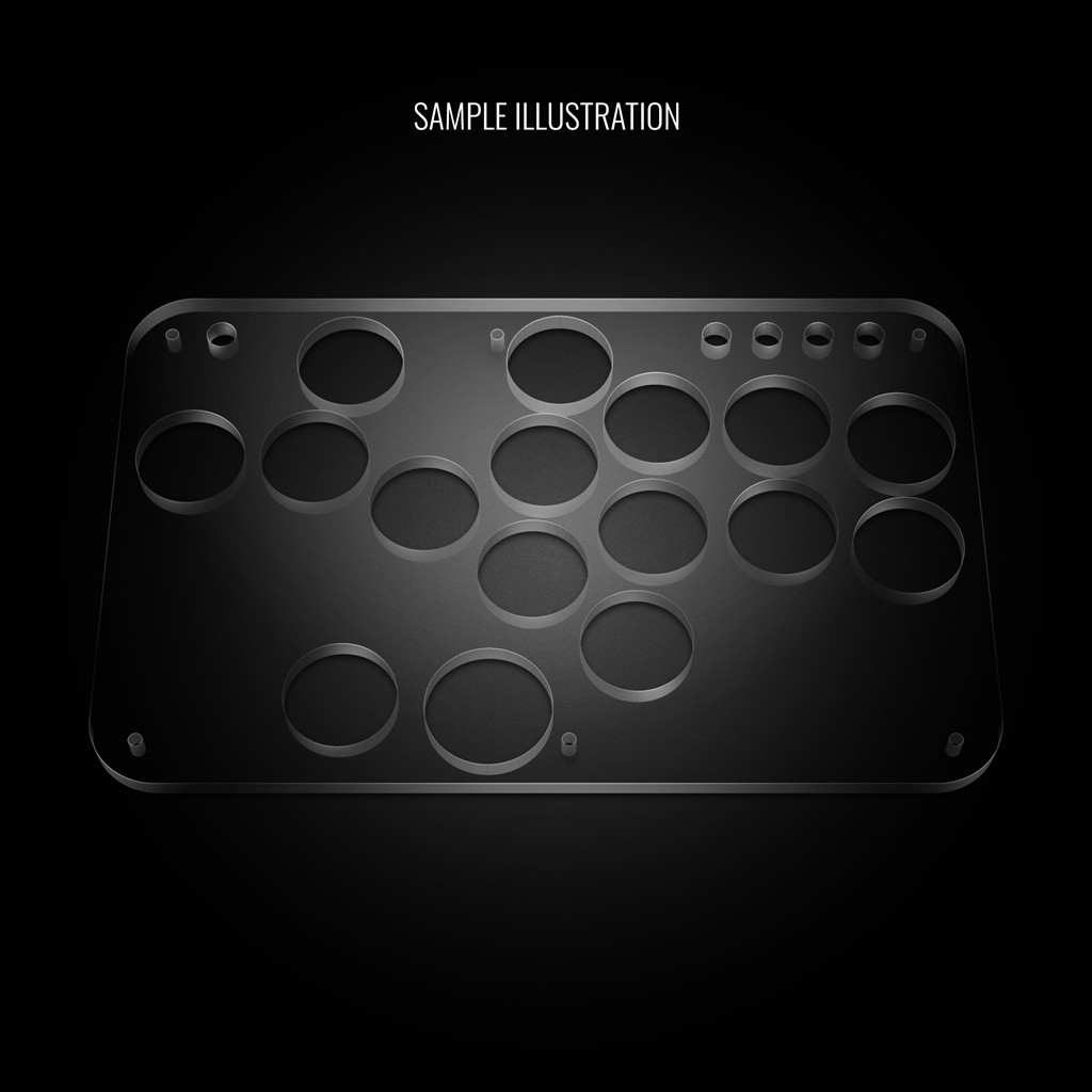 Blank Replacement Plexi Cover for Haute42 S16 - Focus Attack
