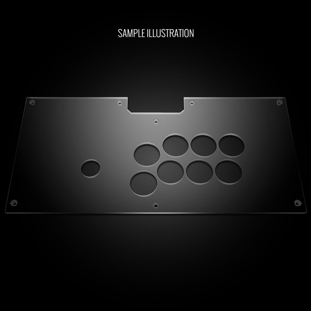 Blank Plexi Cover for Nacon Daija 2022 (PS5 | XSX) - Focus Attack