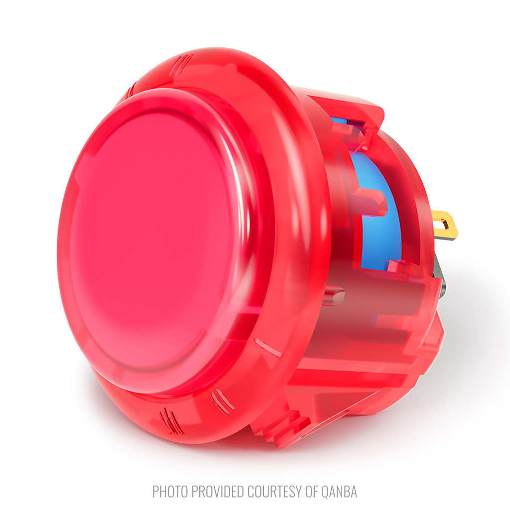 Qanba Gravity KT Adjustable Throw 30mm Translucent Arcade Button