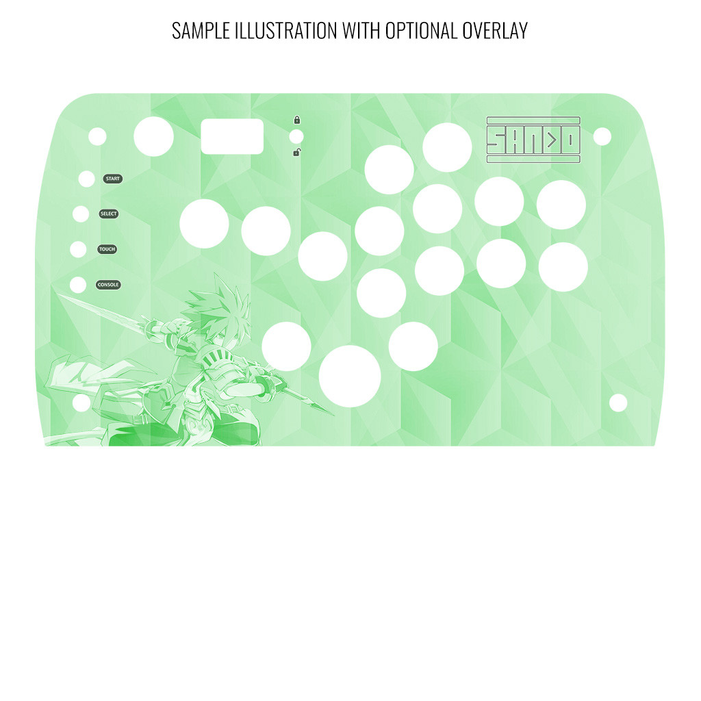 Artwork Print and Cut for Katsugear Sando Traditional Layout - Focus Attack