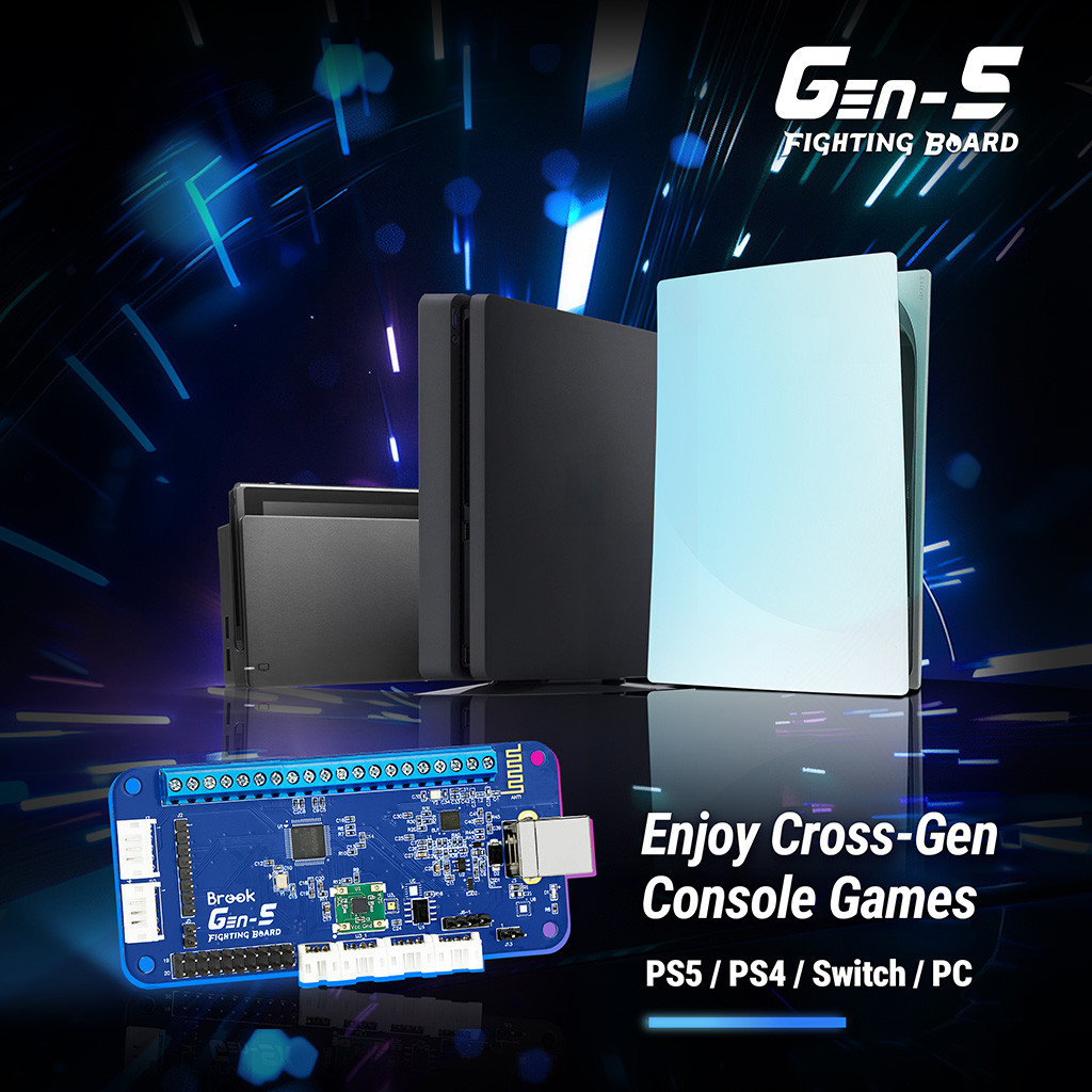 PWS FSレバー＆マウント/Brook Gen-5 PS5/Switch/PC PWS FightStick (Brook PS5/PS4/PS3/Switch/PC) – PUNK WORKSHOP US