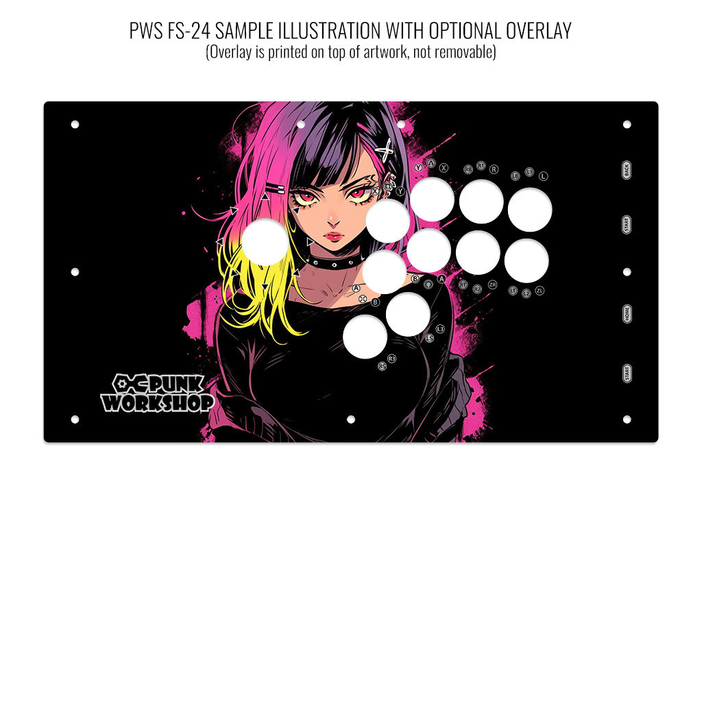 Artwork Print and Cut for Punk Workshop FS-24, FS-30 - Focus Attack