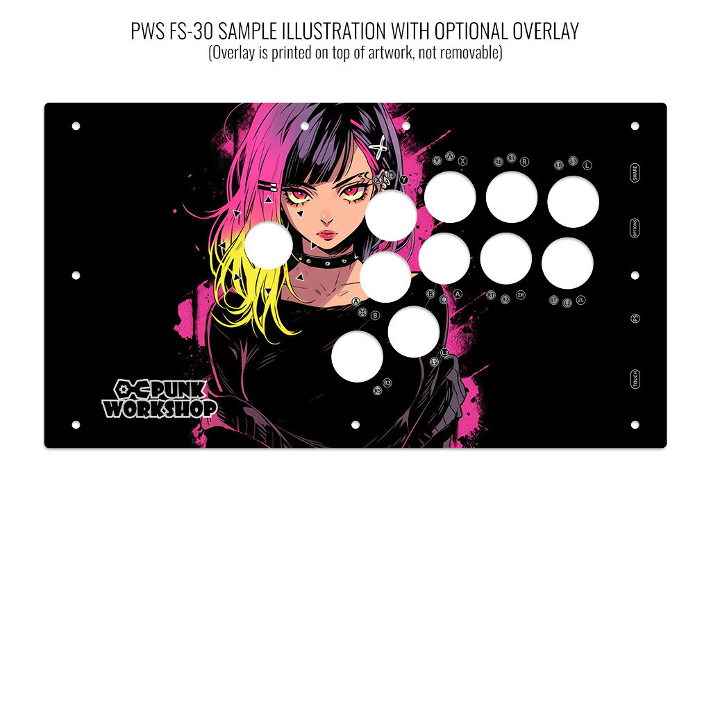 Artwork Print and Cut for Punk Workshop FS-24, FS-30 - Focus Attack