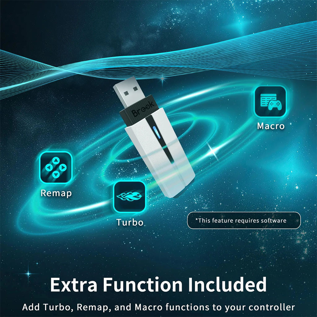 ✨美品✨Brook Wingman Converter P5 Brook Wingman P5 Wired/Wireless Controller to Native PS4, PS5