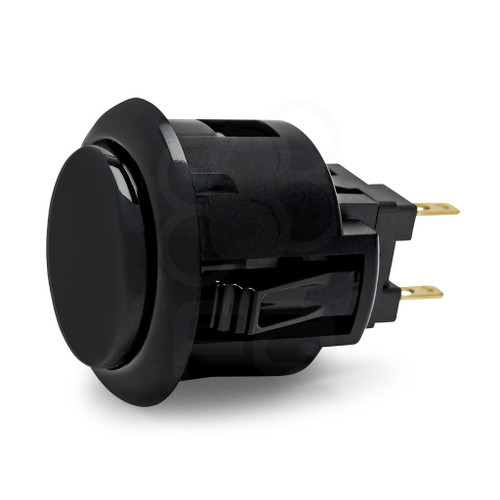 Sanwa OBSF 24mm Pushbutton Black