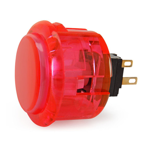 Seimitsu PS-14-K 30mm Snap In Pushbutton: Pink