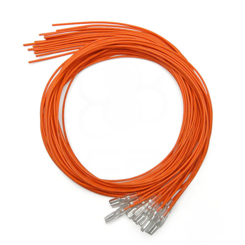 Orange 16pc 22 AWG Wire with .110 Quick Disconnect
