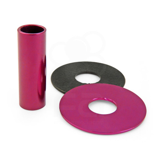 JLF-ALU Series Shaft/Dustwasher Set: Purple