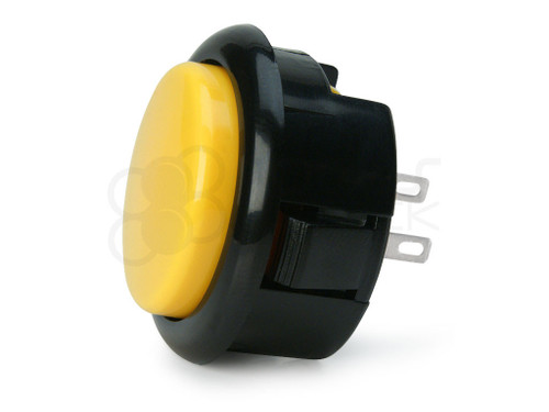 Seimitsu PS-15 Low Profile Pushbutton Yellow/Black