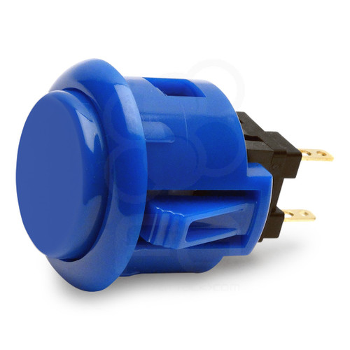 Sanwa OBSF 24mm Pushbutton Marine Blue