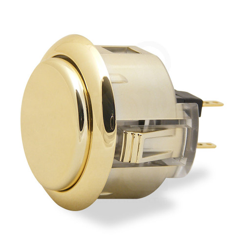 Sanwa OBSJ 30mm Pushbutton Metallic Gold