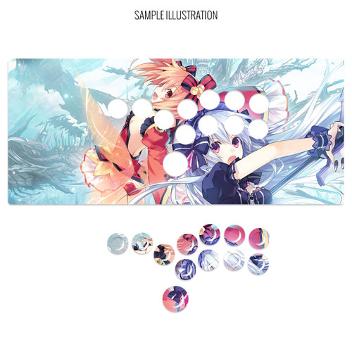 Artwork Print and Cut for Hit Box (PS3/Xbox360 version)