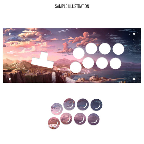 Artwork Print and Cut for Mixbox Arcade 12