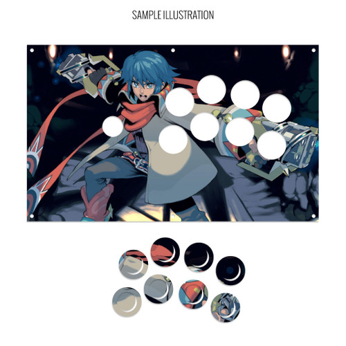 Artwork Print and Cut for PDP Injustice Battle Edition