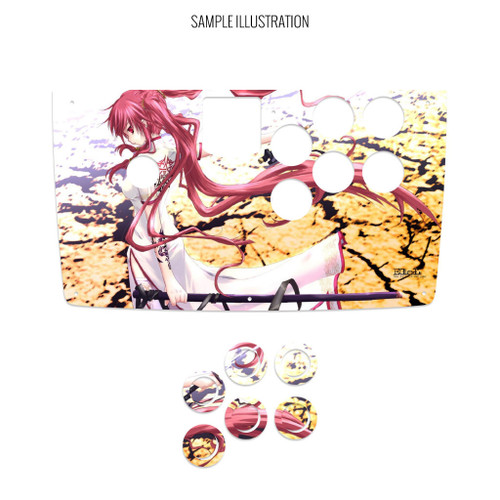 Artwork Print and Cut for Agetec HKT-7300 Replacement Panel