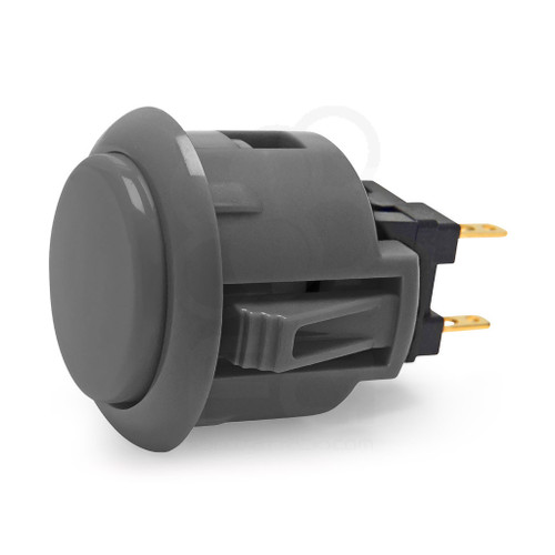 Sanwa OBSF 24mm Pushbutton Dark Hai