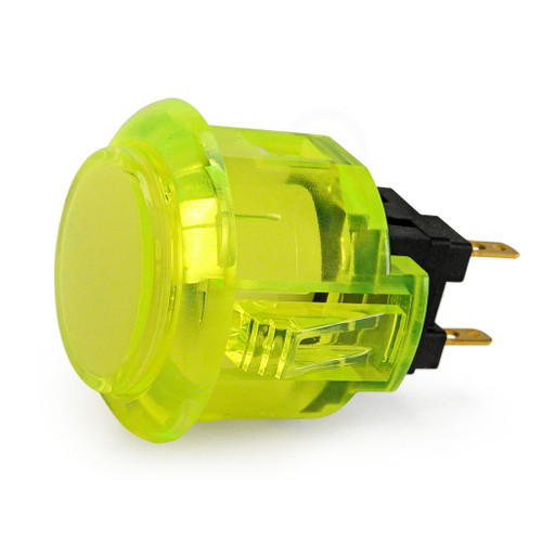 Sanwa OBSC 24mm Translucent Pushbutton - Yellow