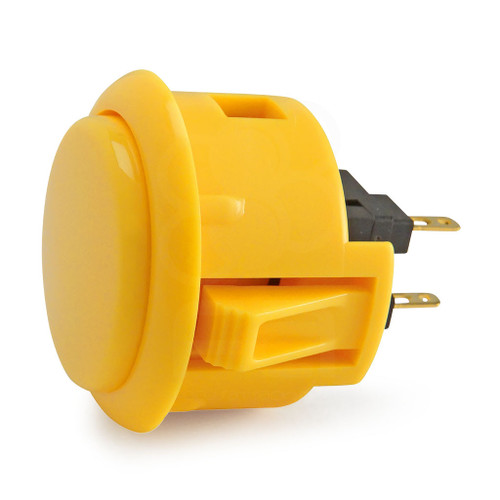 Sanwa OBSF 30mm Pushbuttons Yellow