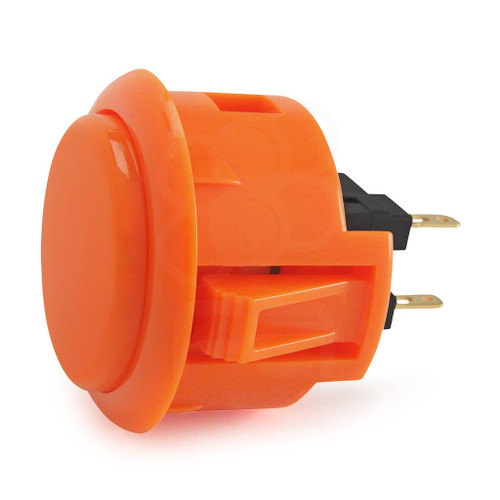 Sanwa OBSF 30mm Pushbuttons Orange