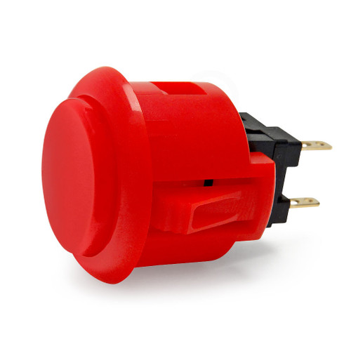 Sanwa OBSF 24mm Pushbutton Dark Red