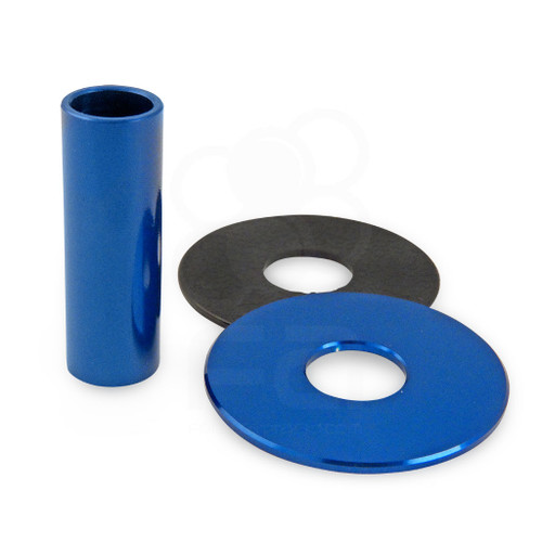 JLF-ALU Series Shaft/Dustwasher Set: Marine Blue