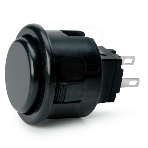 Seimitsu PS-14-D 24mm Pushbutton Black