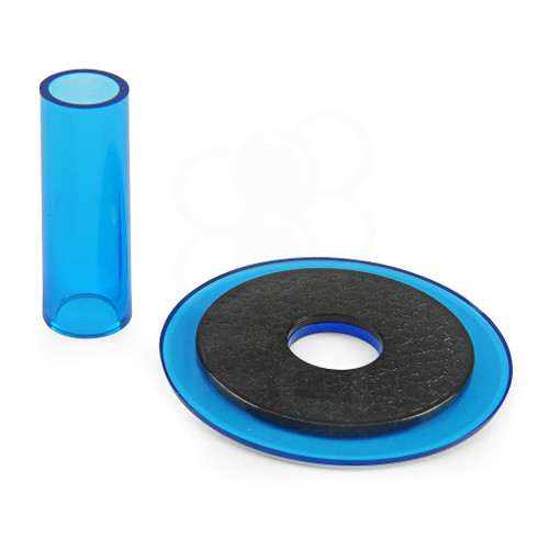 Sanwa JLF-CD Blue Shaft & Matching Dustwasher Set
