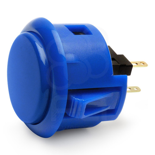 Sanwa OBSF 30mm Pushbuttons Marine Blue