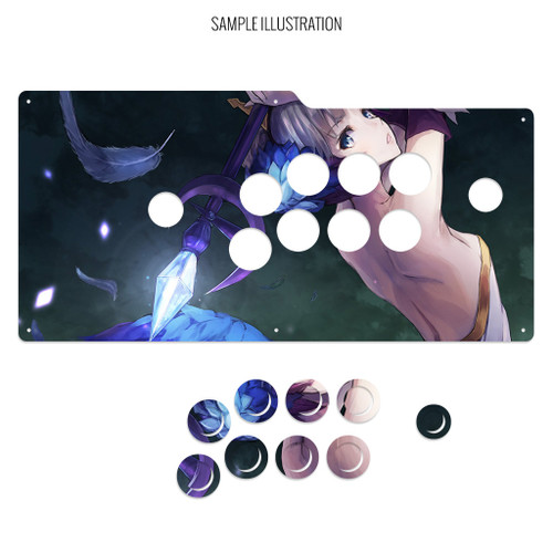 Artwork Print and Cut for Qanba Q4-RAF