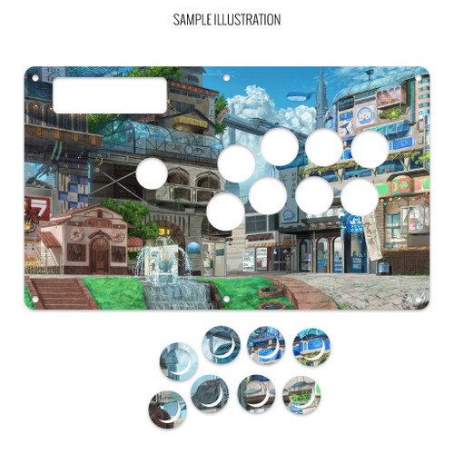 Artwork Print and Cut for MadCatz TE