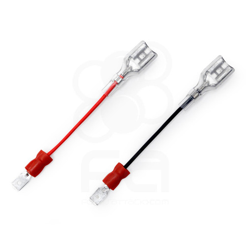 Female .250" to Male 187" Conversion Wire (set of 2)