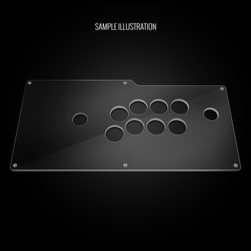 Blank Plexi Cover for Qanba Q4-RAF