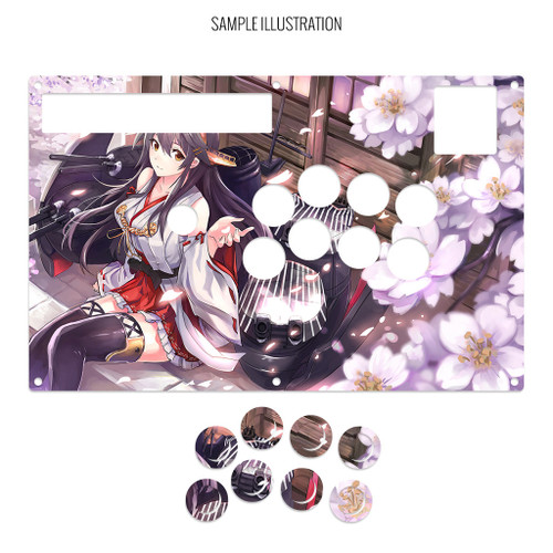 Artwork Print and Cut for Hori RAP DOA5