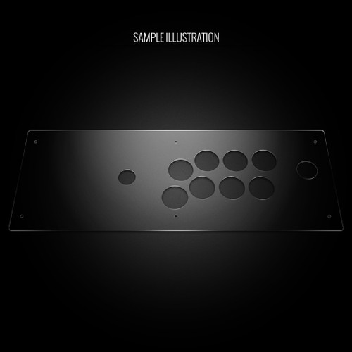 Blank Plexi Cover for Hori Real Arcade Pro.V (Japan Import)
