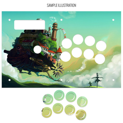 Artwork Print and Cut for MadCatz Soul Calibur V SOUL Edition Full