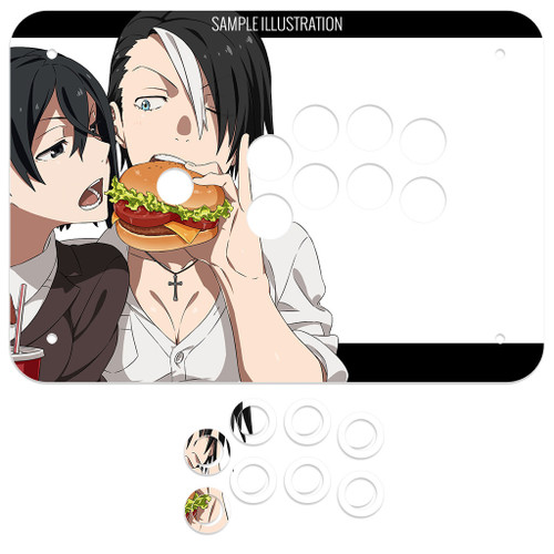 Artwork Print and Cut for Junk Food Arcades Snackbox Gen 1 ACP2 Panel