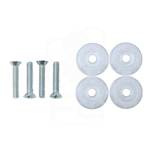 Set of 4 Feet for BNB Fightstick  Gen 1&2 - Clear