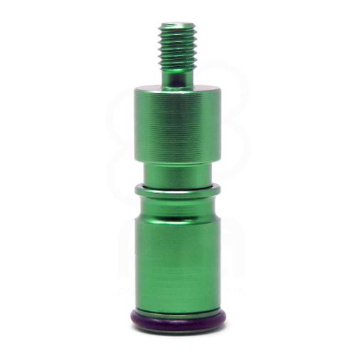 Phreakmods EX-Groove Link Quick Release Shaft for Sanwa JLX and JLF: Aluminum Green