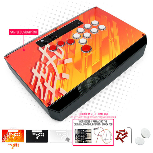 Razer Panthera Stickless Custom Art/Plexi Bundle